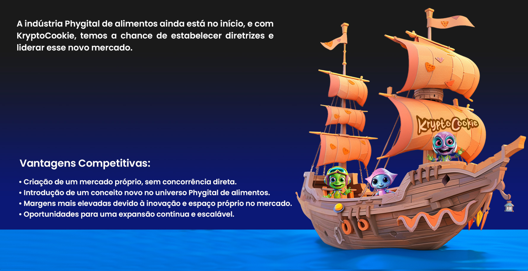 KryptoCookie Um Oceano Azul Inexplorado